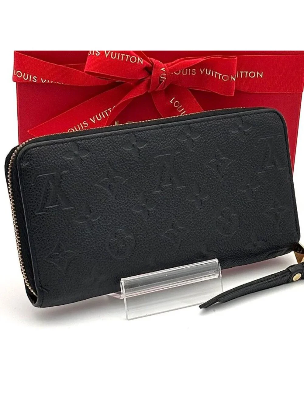Louis Vuitton Wallet Zippy Monogram Black